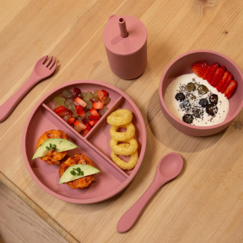 My First Dining Set - Dusty Pink