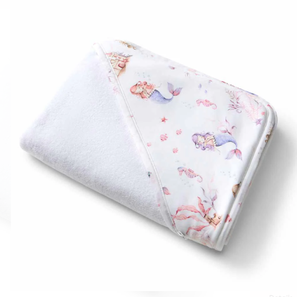 Baby Hooded Towel - Mermaid